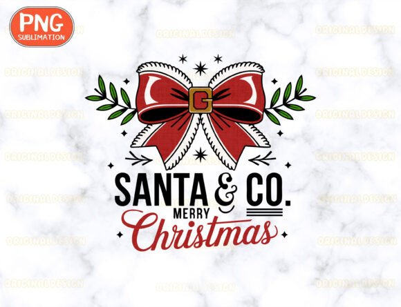 Download Santa &amp; Co. Christmas Png, Santa Bow Png - Premium Bundle