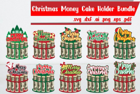 Download Merry Christmas Money Cake Bundle - Cake bundle Collection