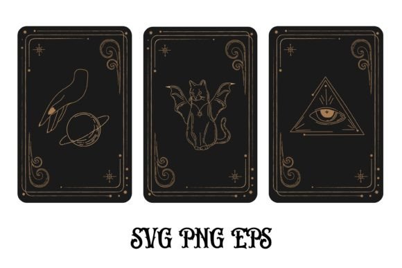 Download Magic Occult Cards.Tarot Cards SVG - Tarot cards svg Collection