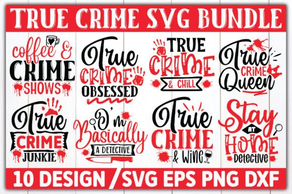 Download Free True Crime SVG Bundle - Free true crime Collection
