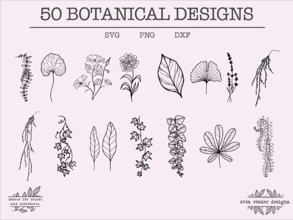 Download 50 Floral Lineart Svg Wildflowers Svg| - Svg wildflowers Collection