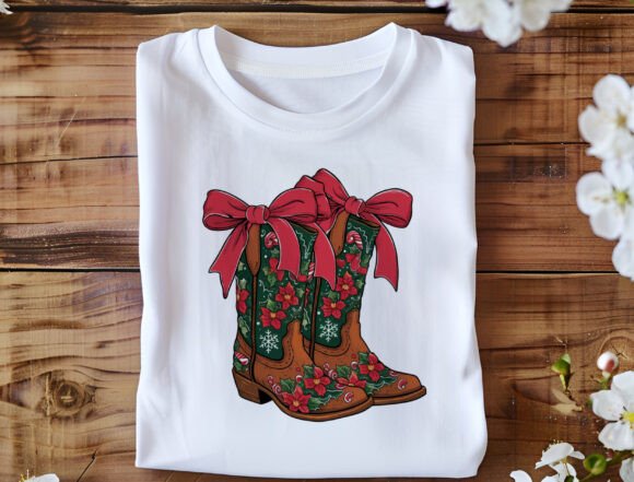 Download Christmas Western Cowgirl Png, Coquette - Premium Bundle